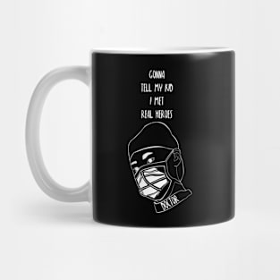 Quarantine Heroes - White Design Mug